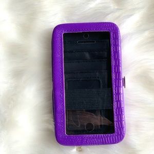 Small phone wallet case